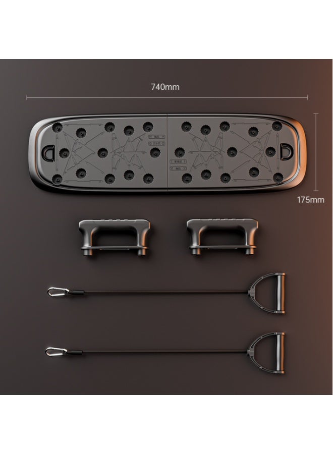 لوحة تدريب الضغط متعددة الوظائف للمنزل، معدات تدريب عضلات الصدر والبطن للرجال، لوحة ضغط خفيفة الوزن - Image 2