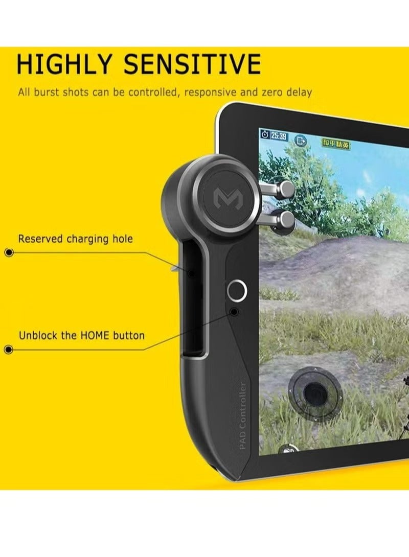 UMIXPRO PUBG Controller for ipad Capacitance L1R1 Fire Aim Button Gamepad Joystick Fast click For Ipad Tablet with 4pcs Gaming Finger Sleeve - Image 4