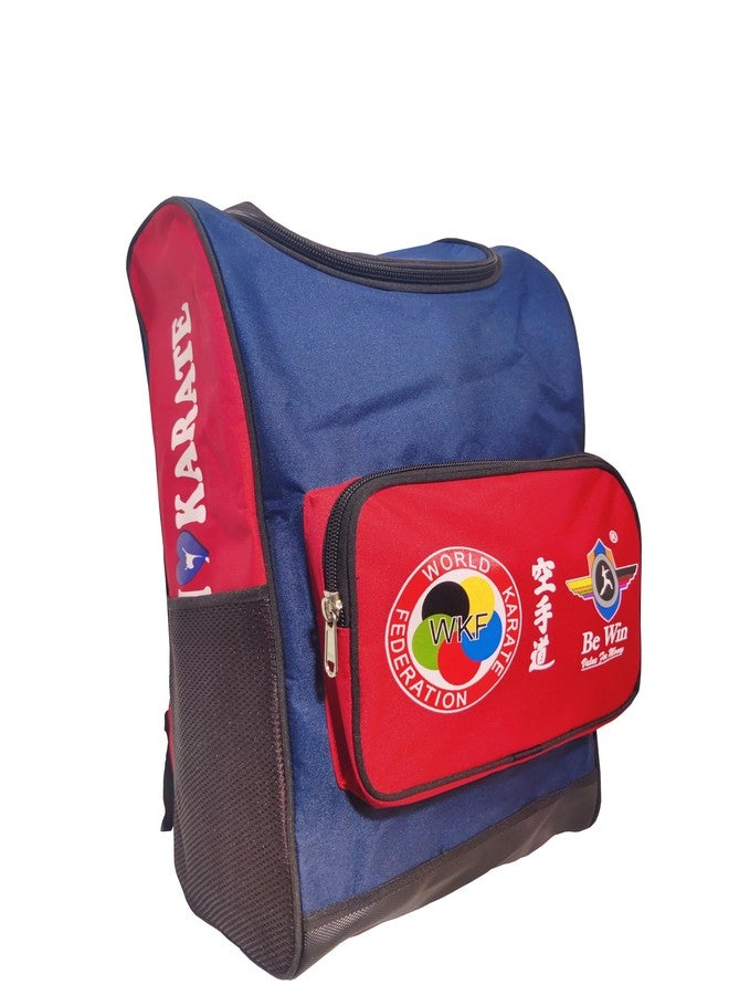 Be Win WKF Logo & Karate Logo Printed Martial Arts Karate Equipment's Bag | Sports Accessories Training Bag - Image 1