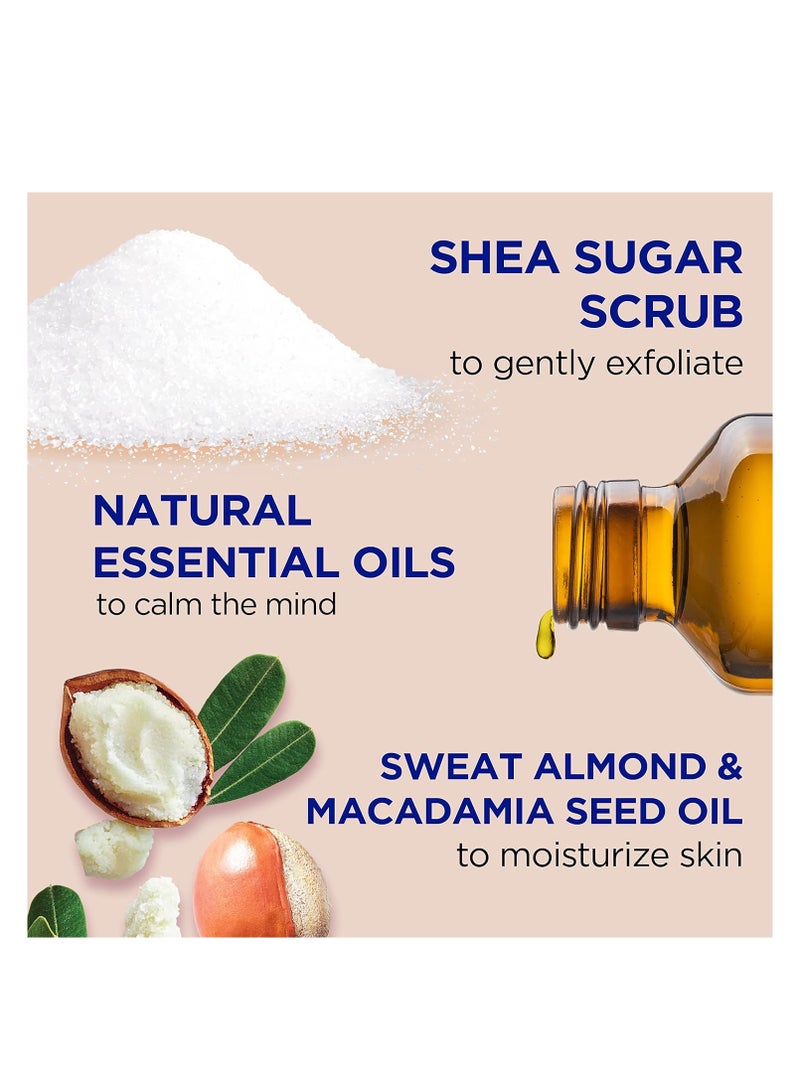 Dr Teal's Dr Teal's Shea Sugar Body Scrub, Shea Butter with Almond Oil & Essential Oils, 19 oz (Pack of 3) (Packaging May Vary)  - Image 3