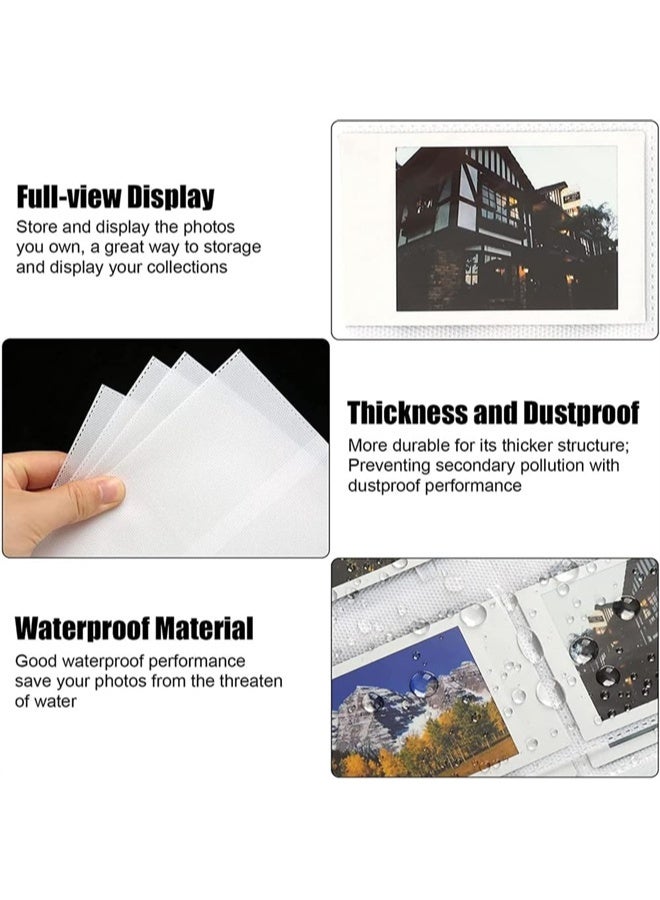 هومستر 128 جيوب ألبوم الصور المصغرة لكاميرا فوجيفيلم إنستاكس ، بولارويد ، كاميرات فورية ، زرقاء - Image 2