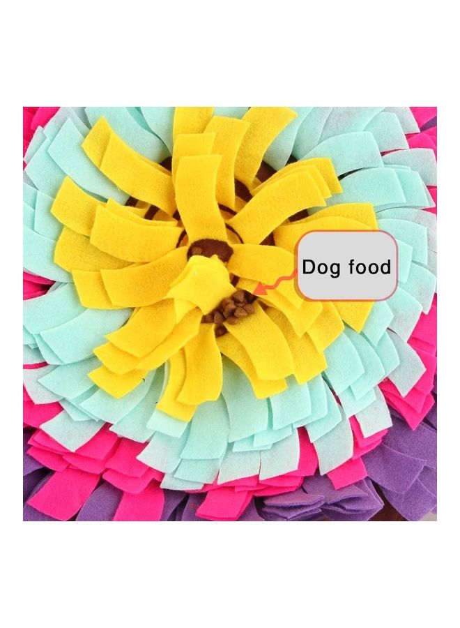 NIBEMINENT Pet Snuffle Training Feeding Mat Multicolour - Image 3