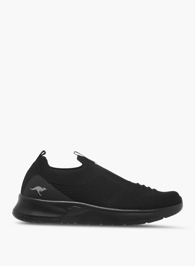 kangaROOS Women's Textured Slip-On Sports Shoes with Pull Tab - Image 3