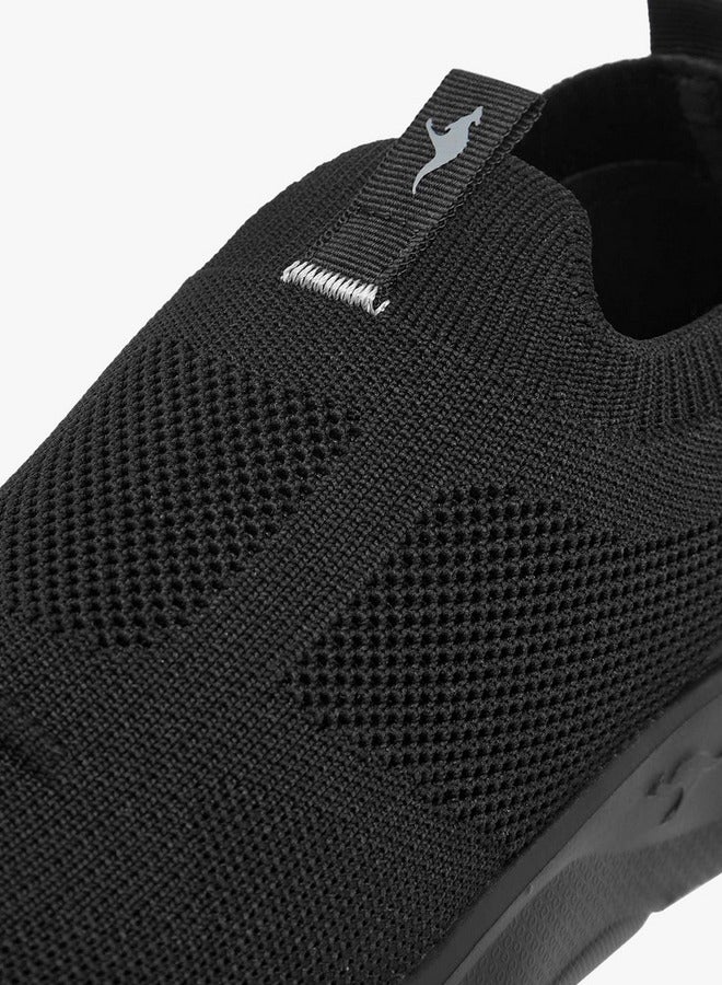 kangaROOS Women's Textured Slip-On Sports Shoes with Pull Tab - Image 4