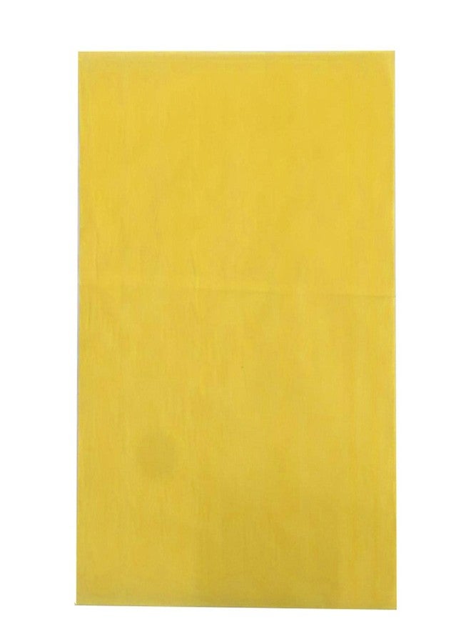 EMVANV 100 PCs Carbon Transfer Paper,Home Office Colorful Carbon Paper One Side Fabric Drawing for Wood Paper Canvas and Other Art Surfaces(Yellow) - Image 1