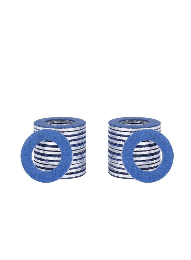 90430-12031 Aluminum Oil Drain Plug Gaskets Fits for Toyota Lexus Scion Crush Washer Seals Replaces# 9043012031, Oil Drain Plug Washers Aluminum (24Pcs) - Image 4