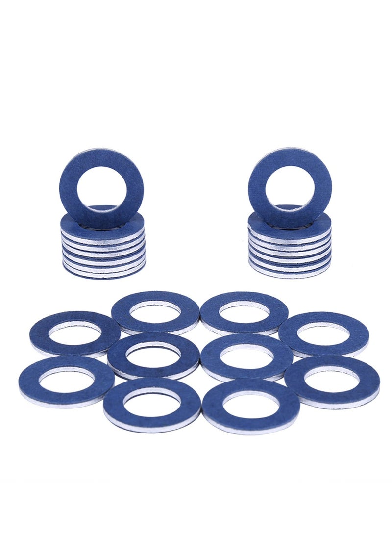 90430-12031 Aluminum Oil Drain Plug Gaskets Fits for Toyota Lexus Scion Crush Washer Seals Replaces# 9043012031, Oil Drain Plug Washers Aluminum (24Pcs) - Image 3
