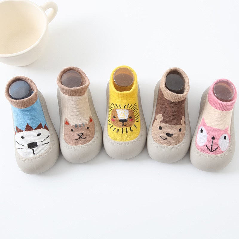 New Soft Bottom Baby Shoes Floor Socks Toddler Non-Slip Baby Shoes Home Cartoon Animal Socks Shoe Cover Feet - Image 5
