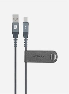 Momax Elite Link USB-A to Type-C Cable -2m Dark gray 