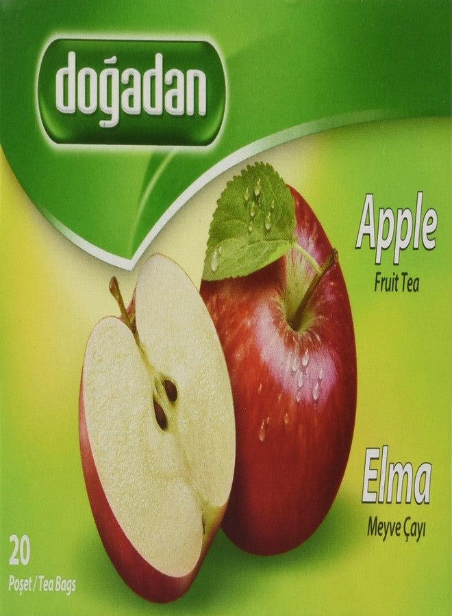 dogadan Apple Fruit Tea 20 Tea Bags - Image 1