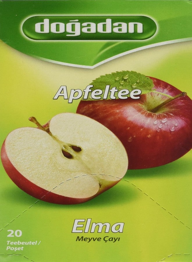 dogadan Apple Fruit Tea 20 Tea Bags - Image 2