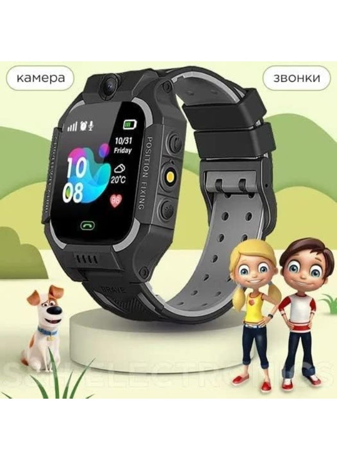Nabi Z7A Kids Smartphone Watch | Anti-lost Smartwatches with HD Touch Screen, Phone Call Text Messaging Watch for Boy Girl Birthday Gifts(Black) - Image 2