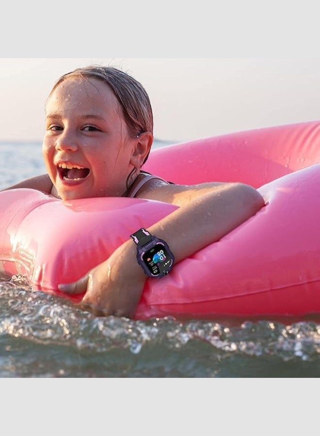 Nabi Z7A Kids Smartphone Watch | Anti-lost Smartwatches with HD Touch Screen, Phone Call Text Messaging Watch for Boy Girl Birthday Gifts(Black) - Image 4