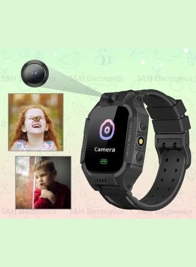 Nabi Z7A Kids Smartphone Watch | Anti-lost Smartwatches with HD Touch Screen, Phone Call Text Messaging Watch for Boy Girl Birthday Gifts(Black) - Image 3