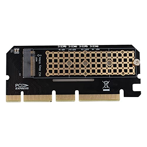Futheda M.2 NVME SSD NGFF to PCIE 3.0 X16 Adapter M Key Interface Card, M.2 Key-M SSD to PCI 3.0 Express Expansion Card with Thermal pad, Support PCIe x4 x8 x16 Slot Compatible with iOS Windows 8 10 - Image 4