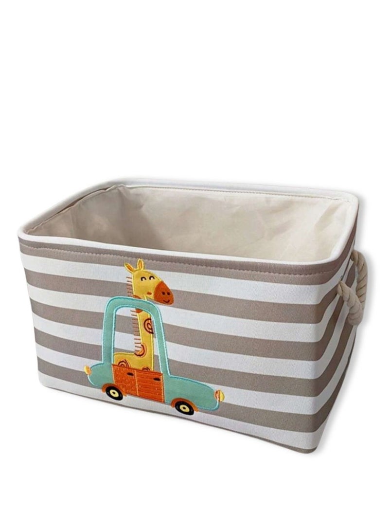 turtees Baskets for organizing Laundry Basket Storage Bucket Picnic Dirty Clothes Basket Box - Image 1
