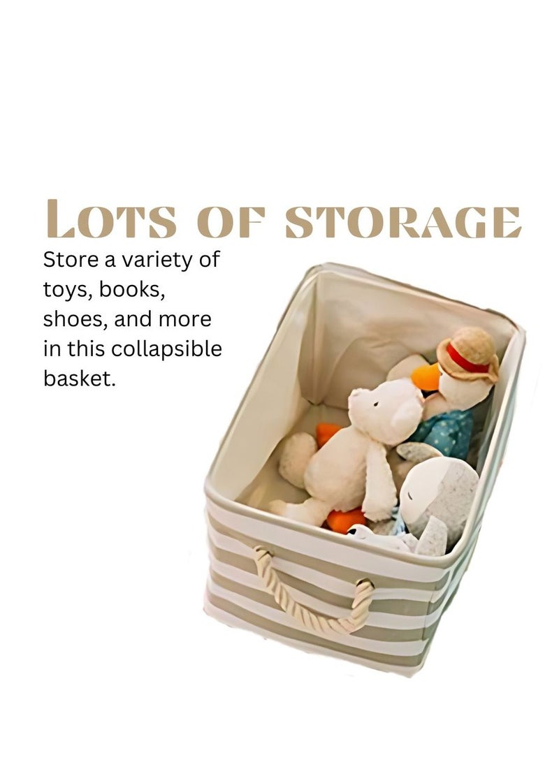 turtees Baskets for organizing Laundry Basket Storage Bucket Picnic Dirty Clothes Basket Box - Image 2