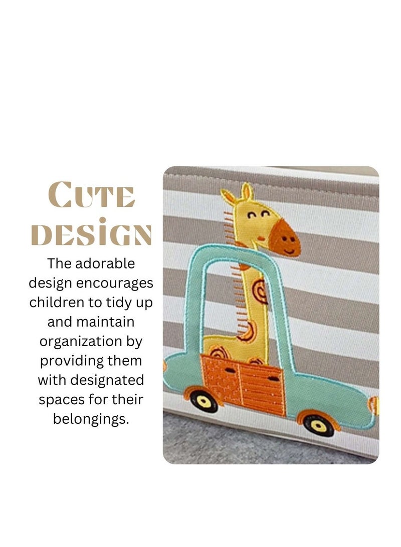 turtees Baskets for organizing Laundry Basket Storage Bucket Picnic Dirty Clothes Basket Box - Image 4