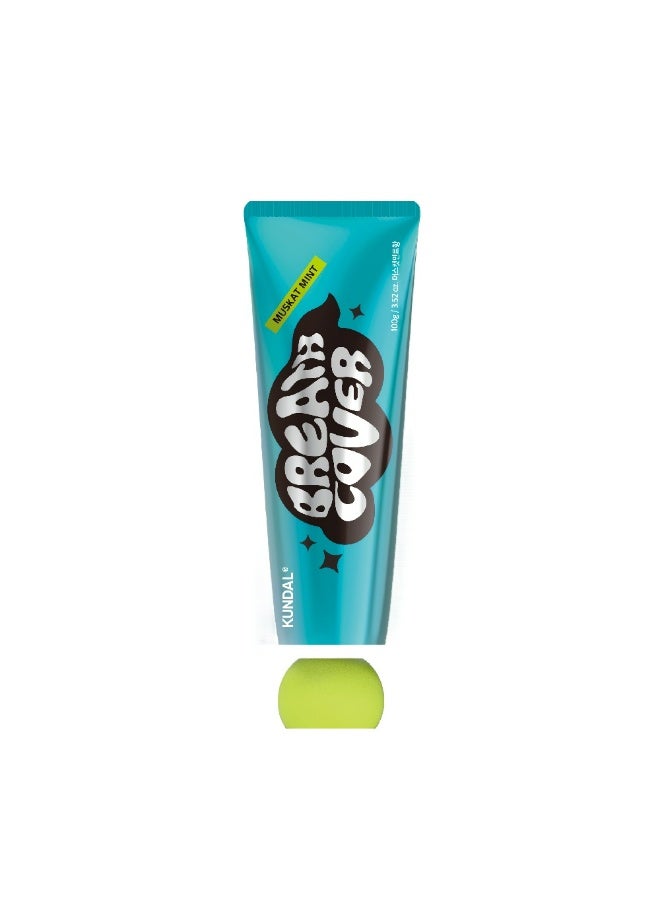 كاندال معجون أسنان ديب بريث كوفر لأسنان أقوى، حماية بزيوت طبيعية 100%، وعناية فموية أكثر صحة – بطعم نعناع المسك 100 غرام - Image 1