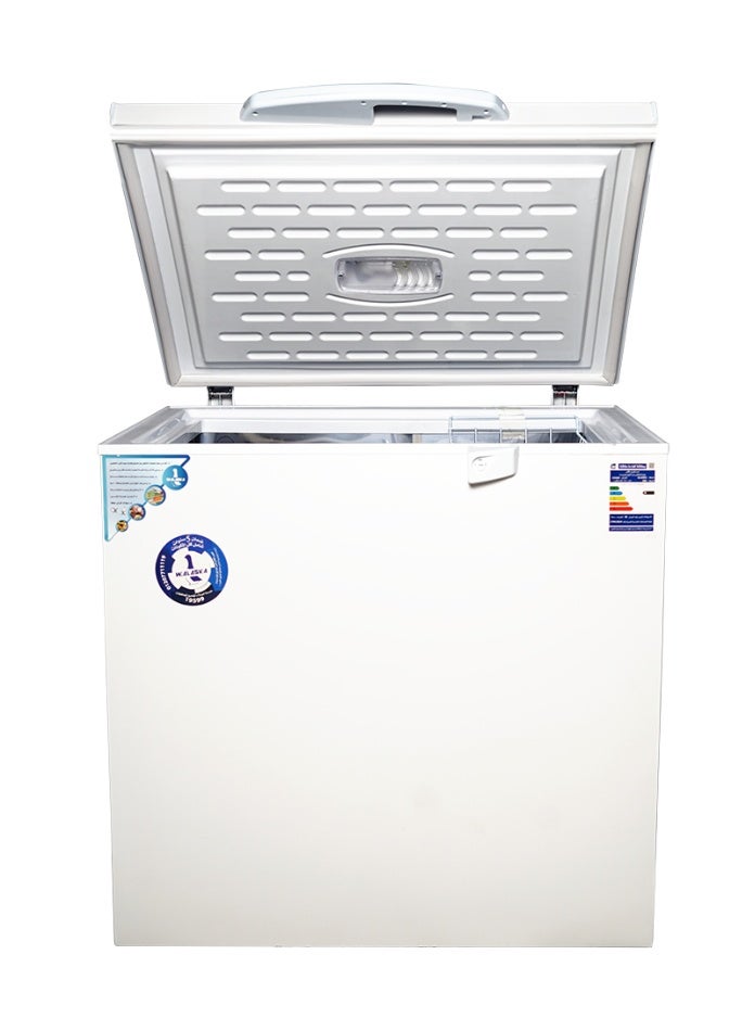 دبليو دوت الاسكا فريزر أفقى سعة 200 لتر ابيض ديجيتال الاسكا - Image 3