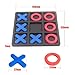 BQSPT Tic Tac Toe Board GameTic Tac Toe Family Game Classic Board Game Classical Family Board GameChildrens Tic Tac Toe Game Plastic tic tac Toe Game Board Size 15 X 15 cm - Image 4