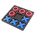 BQSPT Tic Tac Toe Board GameTic Tac Toe Family Game Classic Board Game Classical Family Board GameChildrens Tic Tac Toe Game Plastic tic tac Toe Game Board Size 15 X 15 cm - Image 2