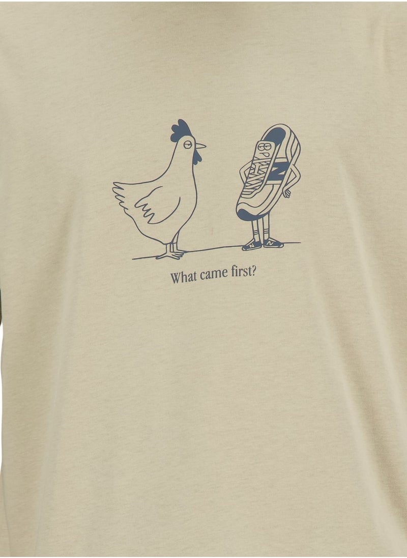 New Balance - Chicken Or Shoe Relaxed T-Shirt - Image 1