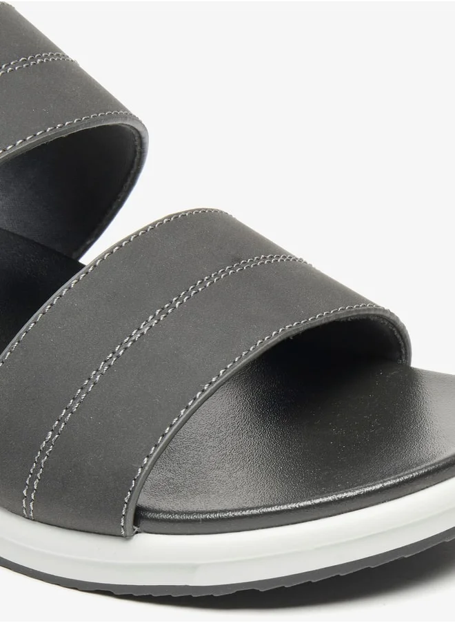 Le Confort Men Strappy Slip-On Sandals