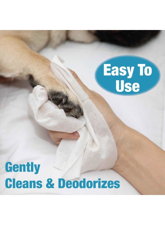 Cudlie 110 Pack Pet Grooming Wipes - Large & Extra-Large Sizes - Lavender, Aloe, & Unscented Variations - Hypoallergenic & Extra Durable - Perfect for Dogs & Cats, 8.6"x7.8" - Image 5