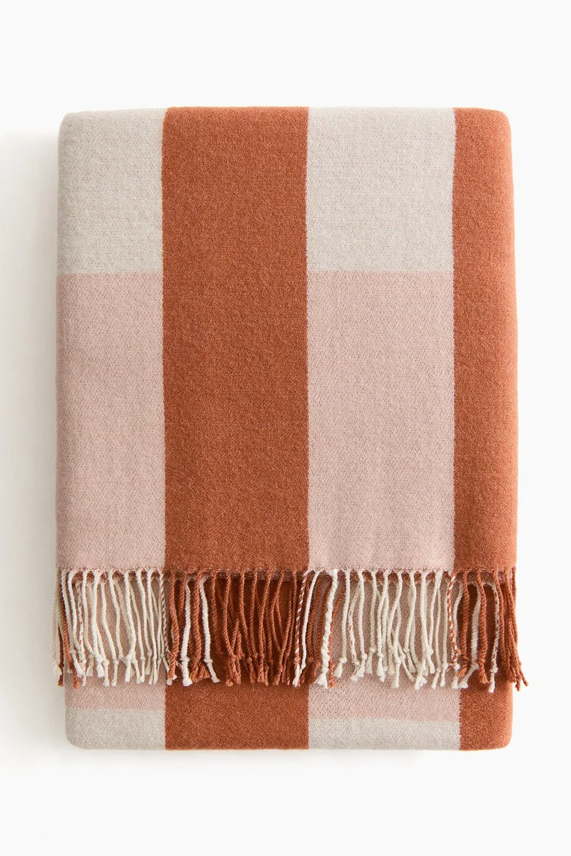 H&M Jacquard-weave blanket