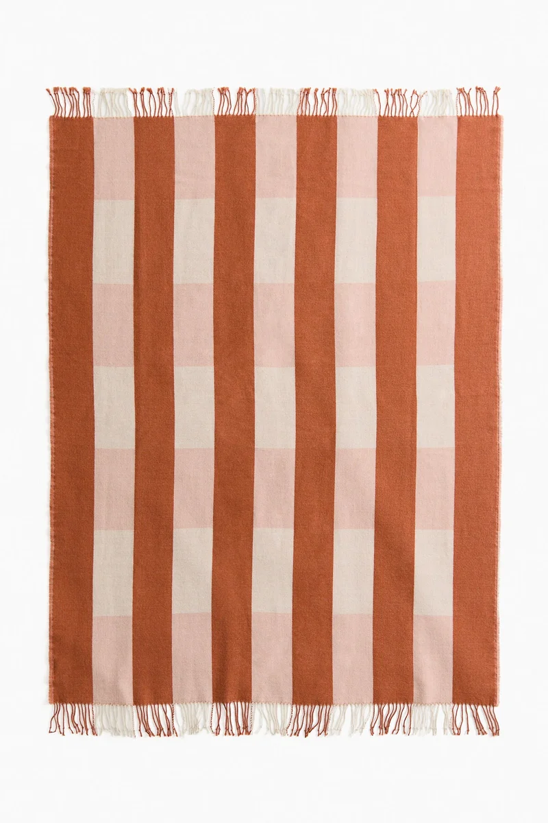 H&M Jacquard-weave blanket