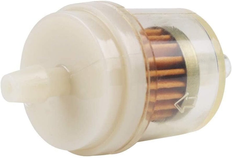 AloneGoer 6pcs Universal 1/4" Fuel Filter 4 Feet-Long Fuel Line Hose With Clamps for Motorcycle Small Engine Lawn Mower Tractor ATV Dirtbike Moped Inline Fuel Filter Gas Filter 1/4 Inch - Image 3