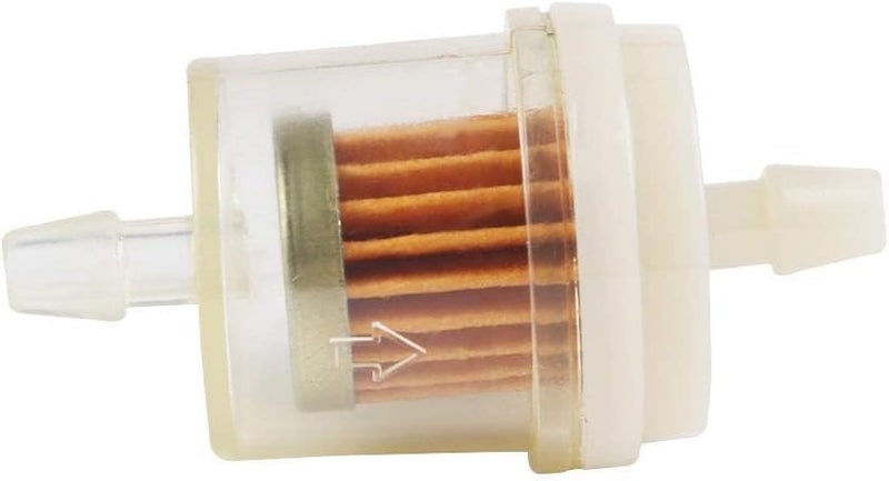 AloneGoer 6pcs Universal 1/4" Fuel Filter 4 Feet-Long Fuel Line Hose With Clamps for Motorcycle Small Engine Lawn Mower Tractor ATV Dirtbike Moped Inline Fuel Filter Gas Filter 1/4 Inch - Image 5