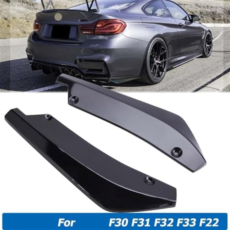 Wivplex Rear Bumper Lip Diffuser Splitter Spoiler Kit - Image 3