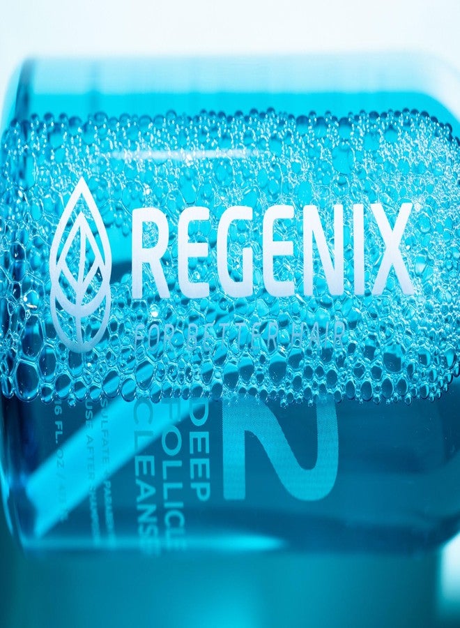 Regenix Deep Follicle Cleanser for Hair Thinning, Dandruff & Itchy Scalp, Removes Debris & Product Build-up for Cleaner, Healthier Scalp, Use 3x a Week, 16 Fl Oz - Image 3