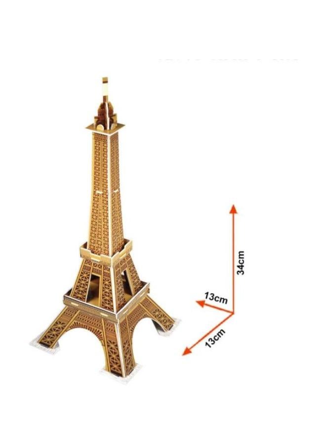 كيوبيك فن لغز ثلاثي الأبعاد لبرج إيفل - Image 2