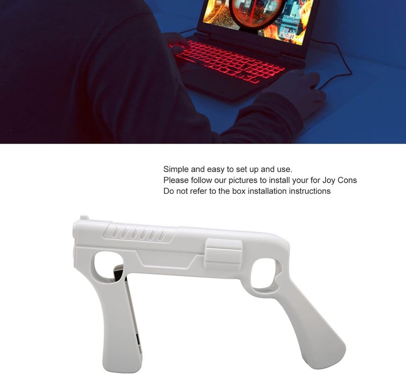 Gun Controller for Games, Game Controller Grip Game Handle for Game Accessories Gun Hand Grip Accessories - Image 3