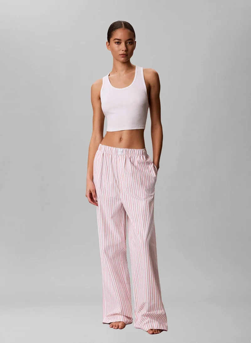 Cotton Poplin Pyjama Pants