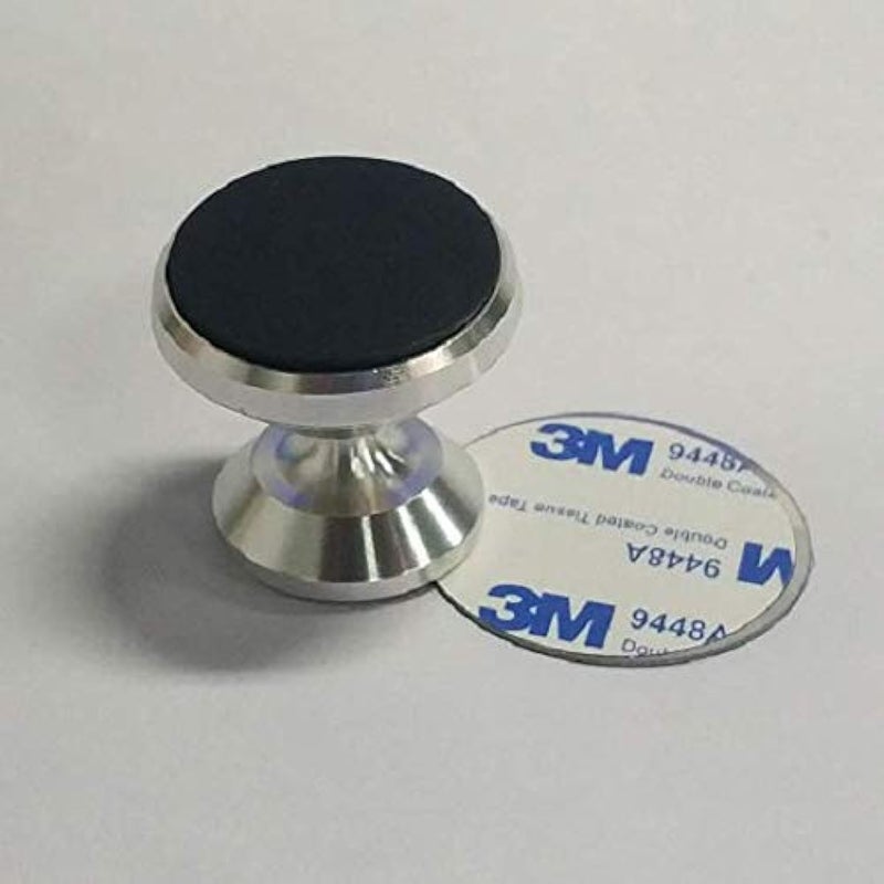 360 Degree Magnetic Phone Holder for Car (Silver)