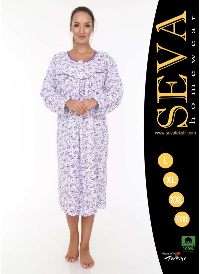 Seva Mother, Hospital Nightgown Oversized Comfortable Pattern  - Image 1