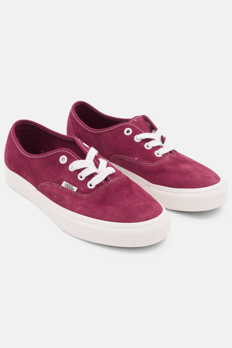 VANS أحذية رياضية رجالية أصلية مزودة بأربطة، مارون - Image 1