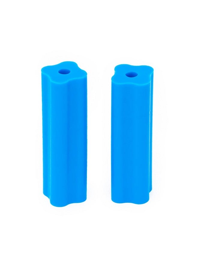 تقويم إنفزلاين مقاعد تقويم الأسنان، قطع تقويم الأسنان الزرقاء (عبوة من قطعتين) - Image 1