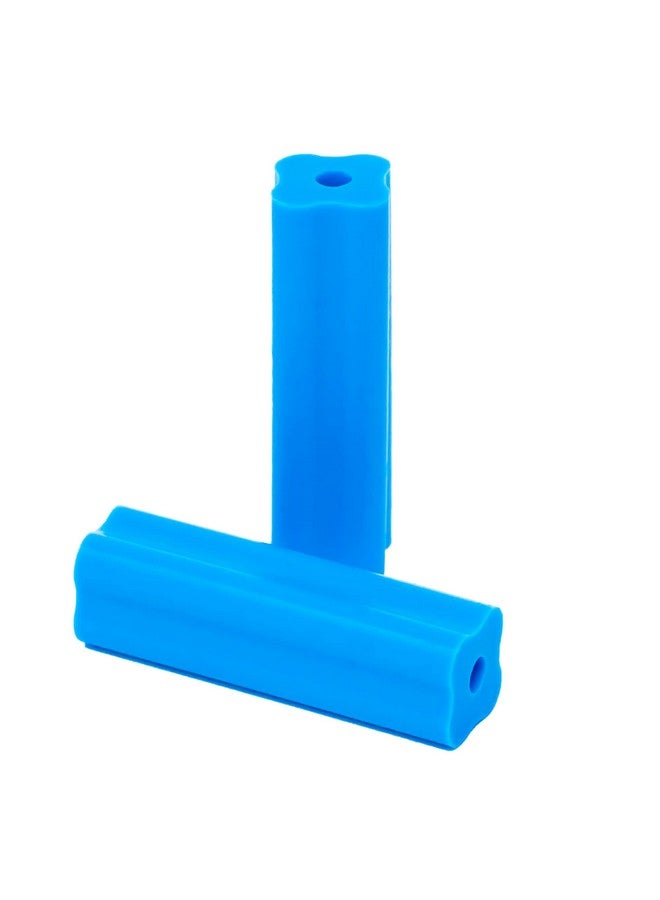 تقويم إنفزلاين مقاعد تقويم الأسنان، قطع تقويم الأسنان الزرقاء (عبوة من قطعتين) - Image 2