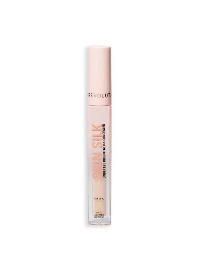REVOLUTION Skin Silk Under Eye Brightener & Concealer - Image 2