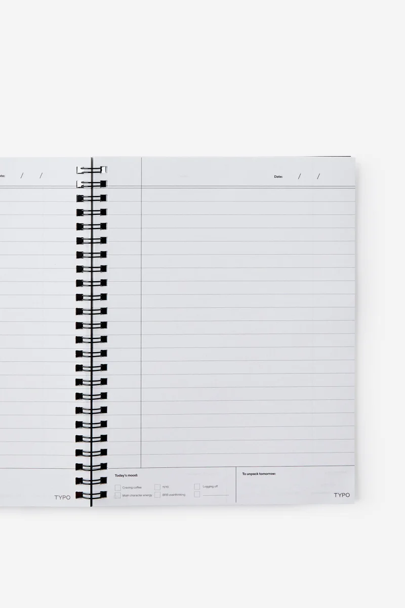 Typo A5 Spinout Notebook V2