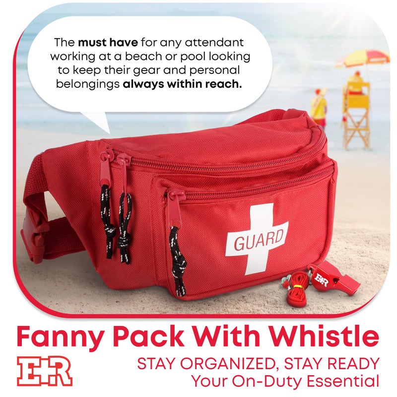 Ever Ready First Aid Fanny Pack/Hip Pack (Fanny Pack With Whistle) - Image 2