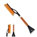 Wewymewo 27 Detachable Aluminum Snow Brush Ice Scraper for Car Windshield Ergonomic Foam Grip Suitable for Cars Trucks SUV Windshields Windows Winter Car Essential Tool - Image 2