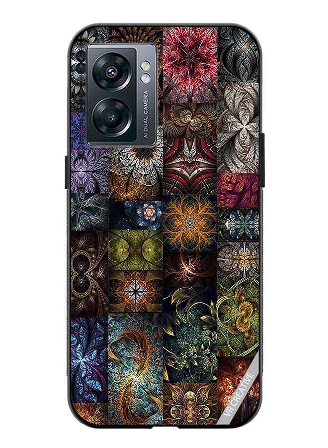VR CREATIVE Protective Case Cover For Oppo A57 5G 30 Mind Blowing Pieces Of Algorithmic Fractal Art Design Multicolour - Image 1