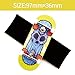 RACOFSB 36mm Pro Fingerboard with Wooden Finger Skateboard Deck Upgraded Finger Board Trucks Street Shape Bearing Wheels Skate - Image 4