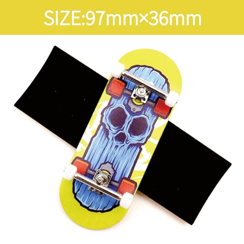 RACOFSB 36mm Pro Fingerboard with Wooden Finger Skateboard Deck Upgraded Finger Board Trucks Street Shape Bearing Wheels Skate - Image 3